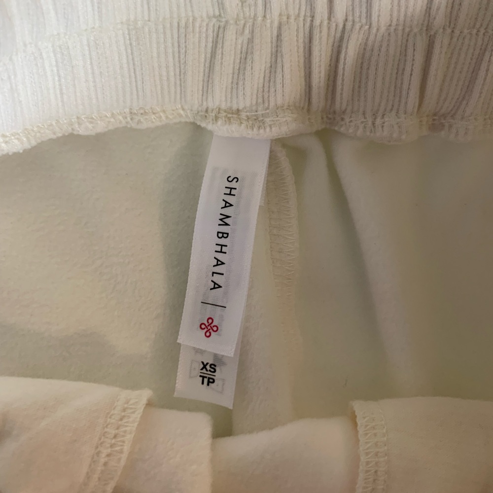 💜 Shambhala Cream Sweatpants - Picture 2 of 2